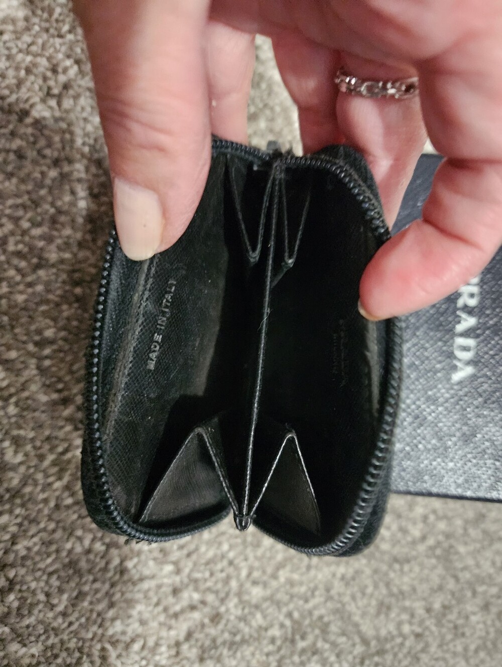 Authentic Prada Coin Purse With Box - Picture 3 of 5